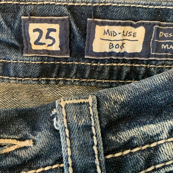 Boot Cut Mid Rise Miss Me Jeans - Picture 5 of 5